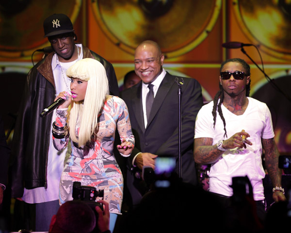 Cash Money Records opened the vault—literally—at their pre-Grammy party last 